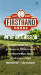 Mobile Screenshot of firsthandfoods.com